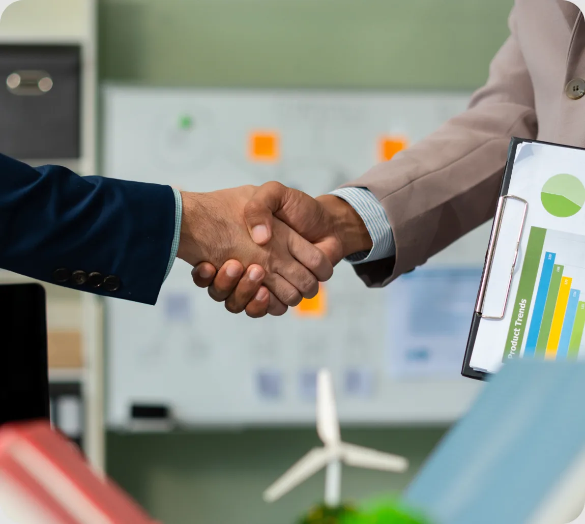 Execution and support handshake